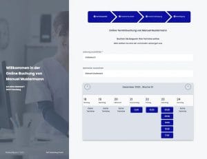 Die Onlineterminbuchung in Patientify