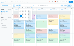 Wochenkalender der Heilpraktiker Software appointmed